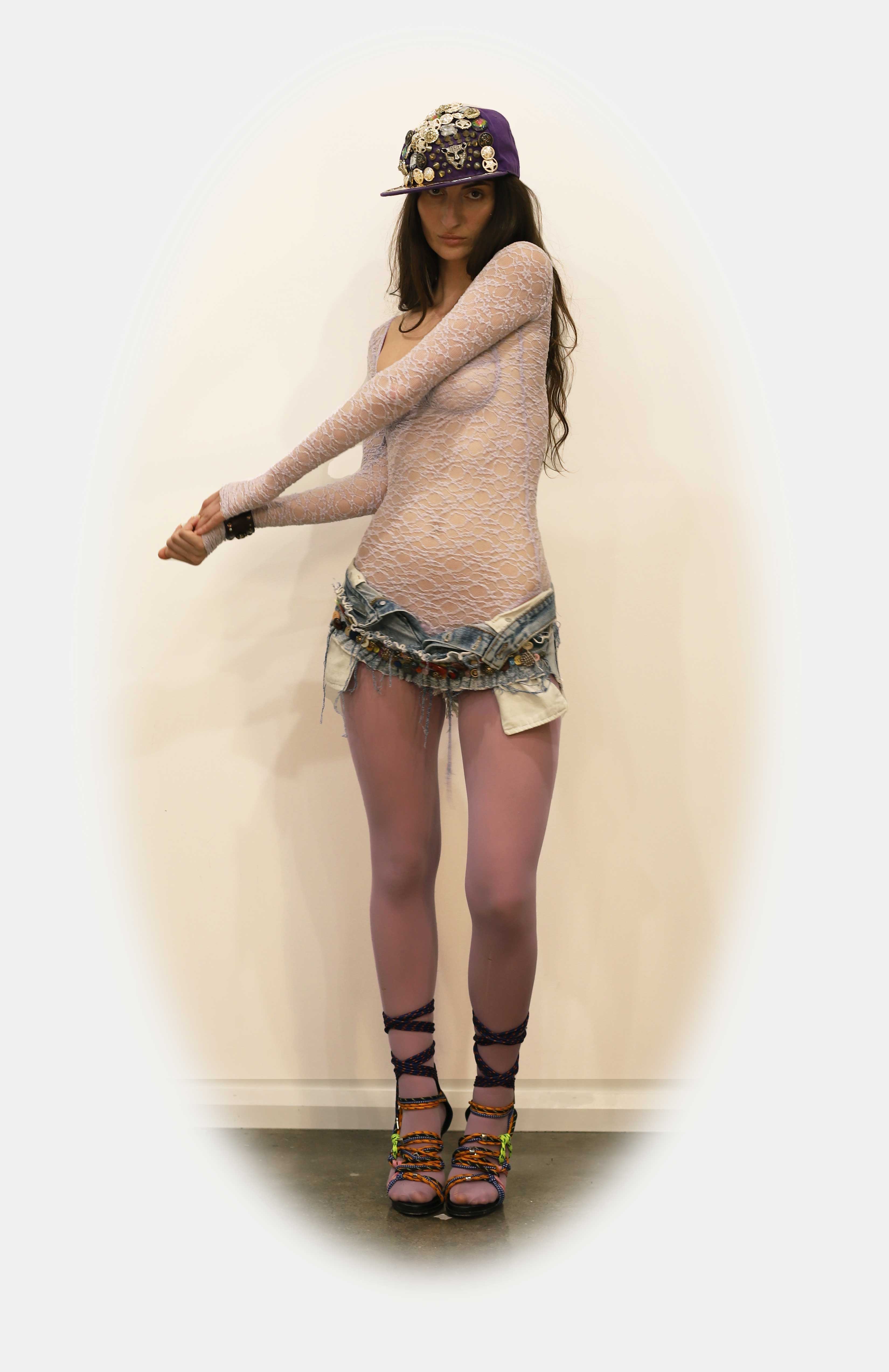Lilac Lace Leotard