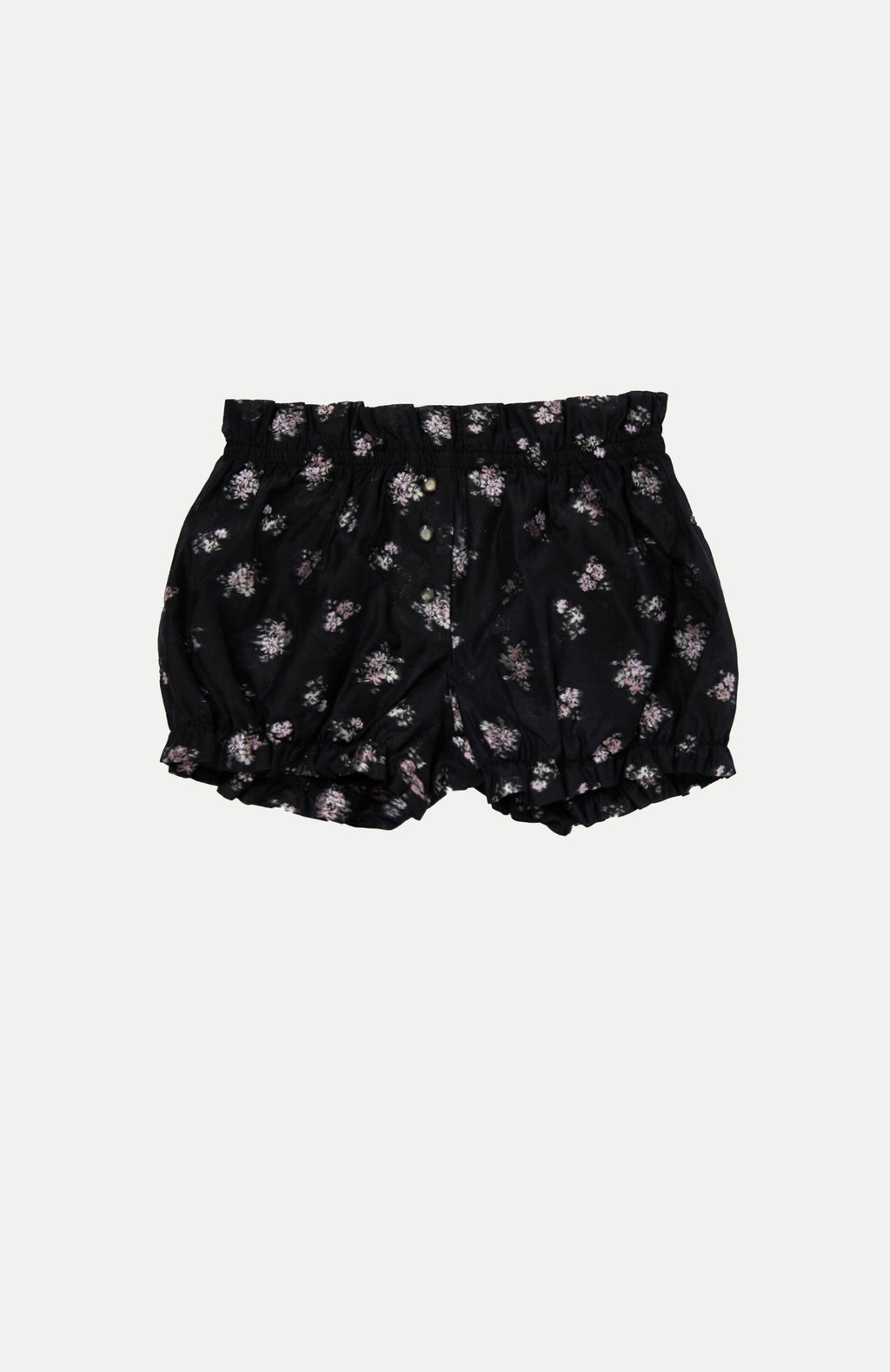 Black Floral Bloomers