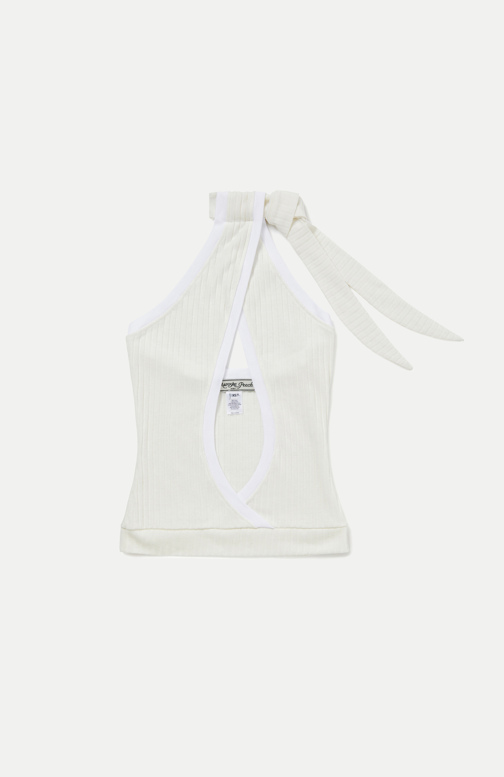 White Plunge Halter