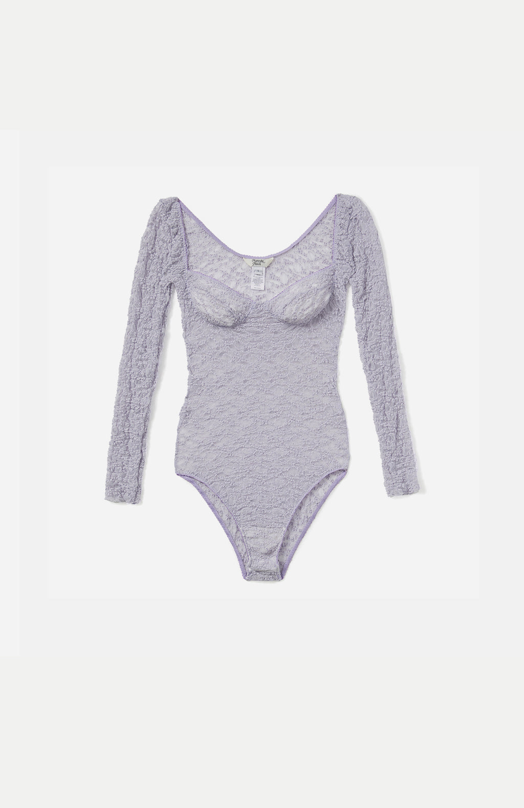 Lilac Lace Leotard