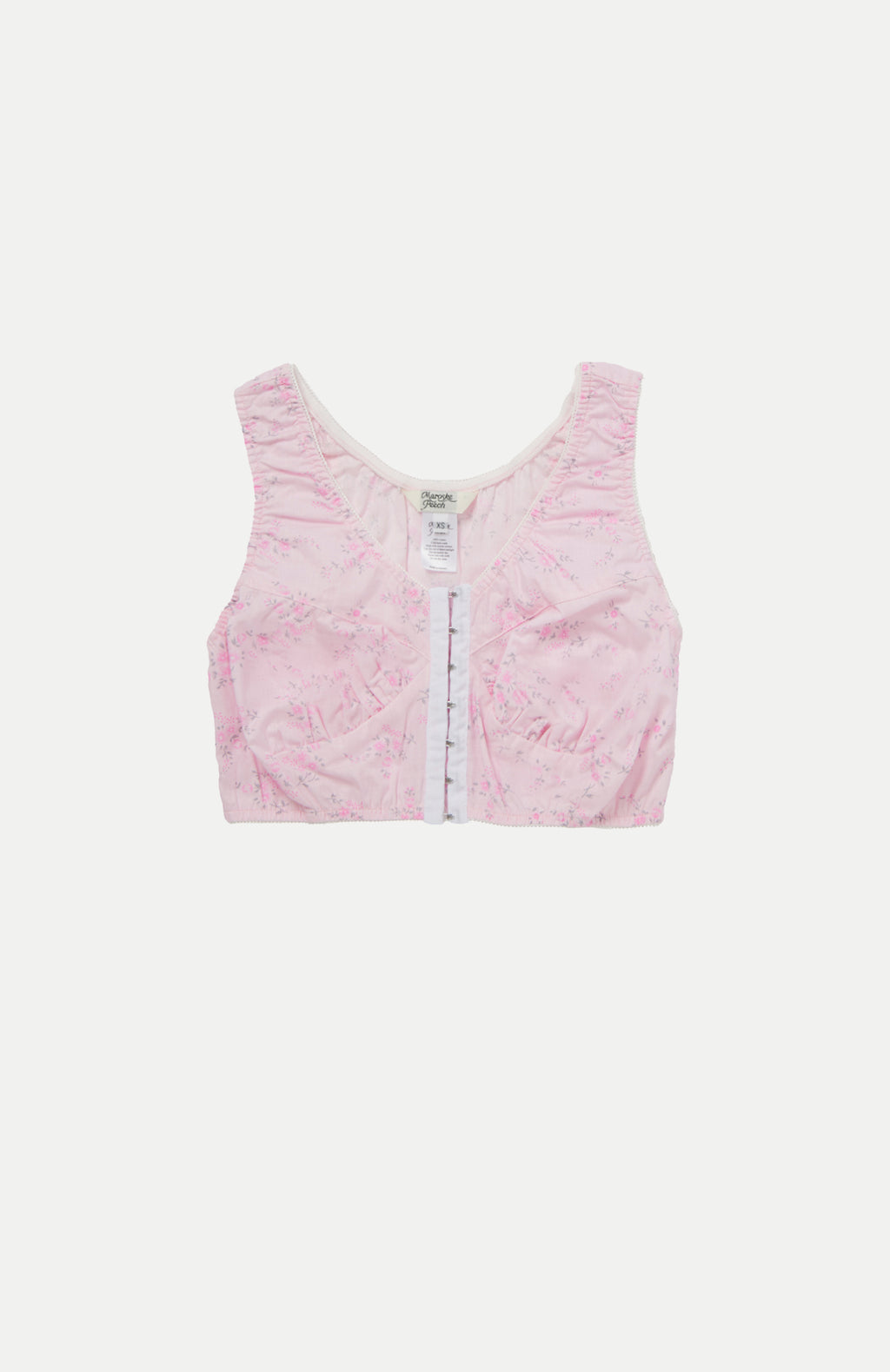 Pink Floral Bustier