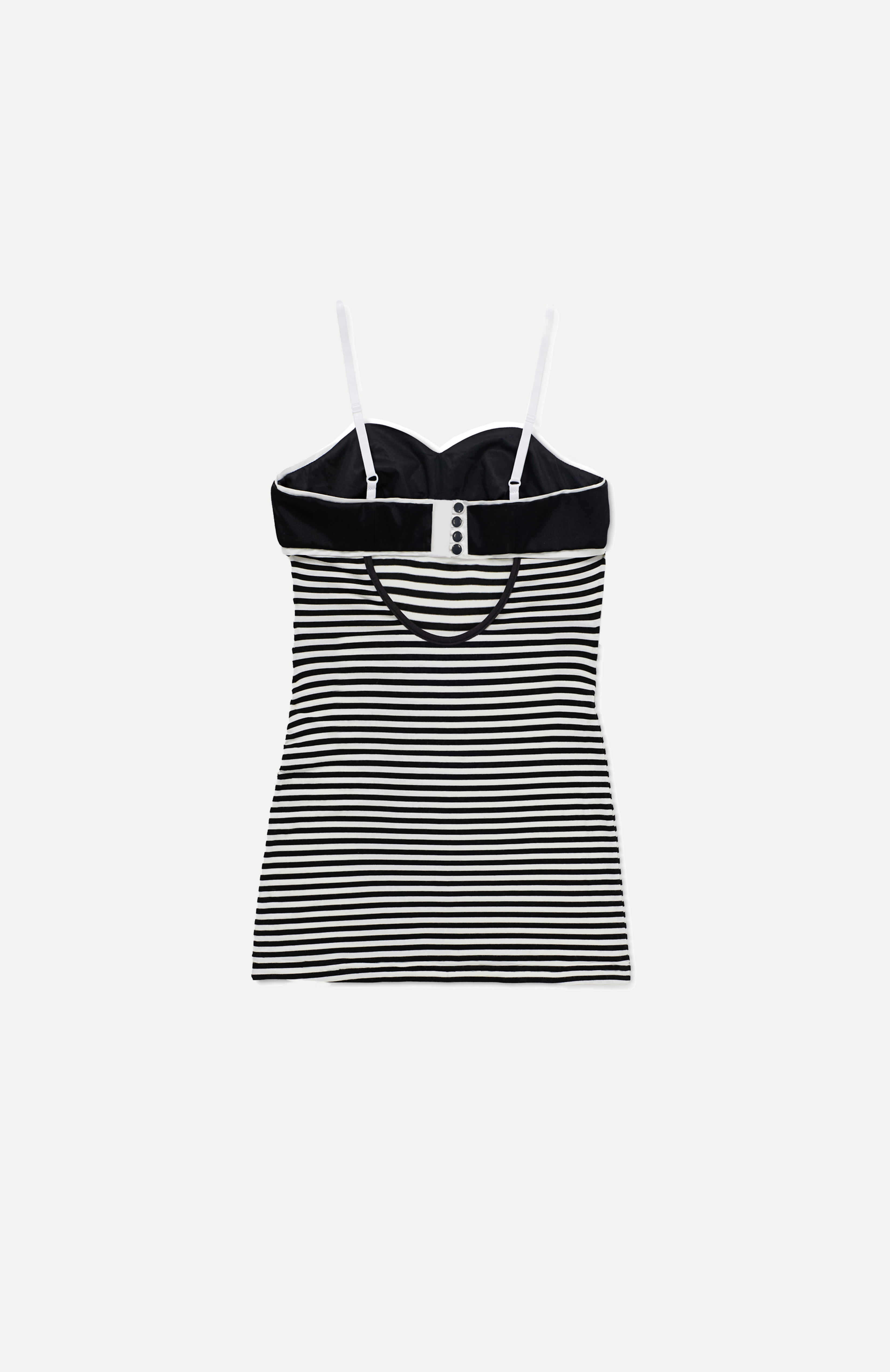 Stripe Bustier Dress – Maroske Peech