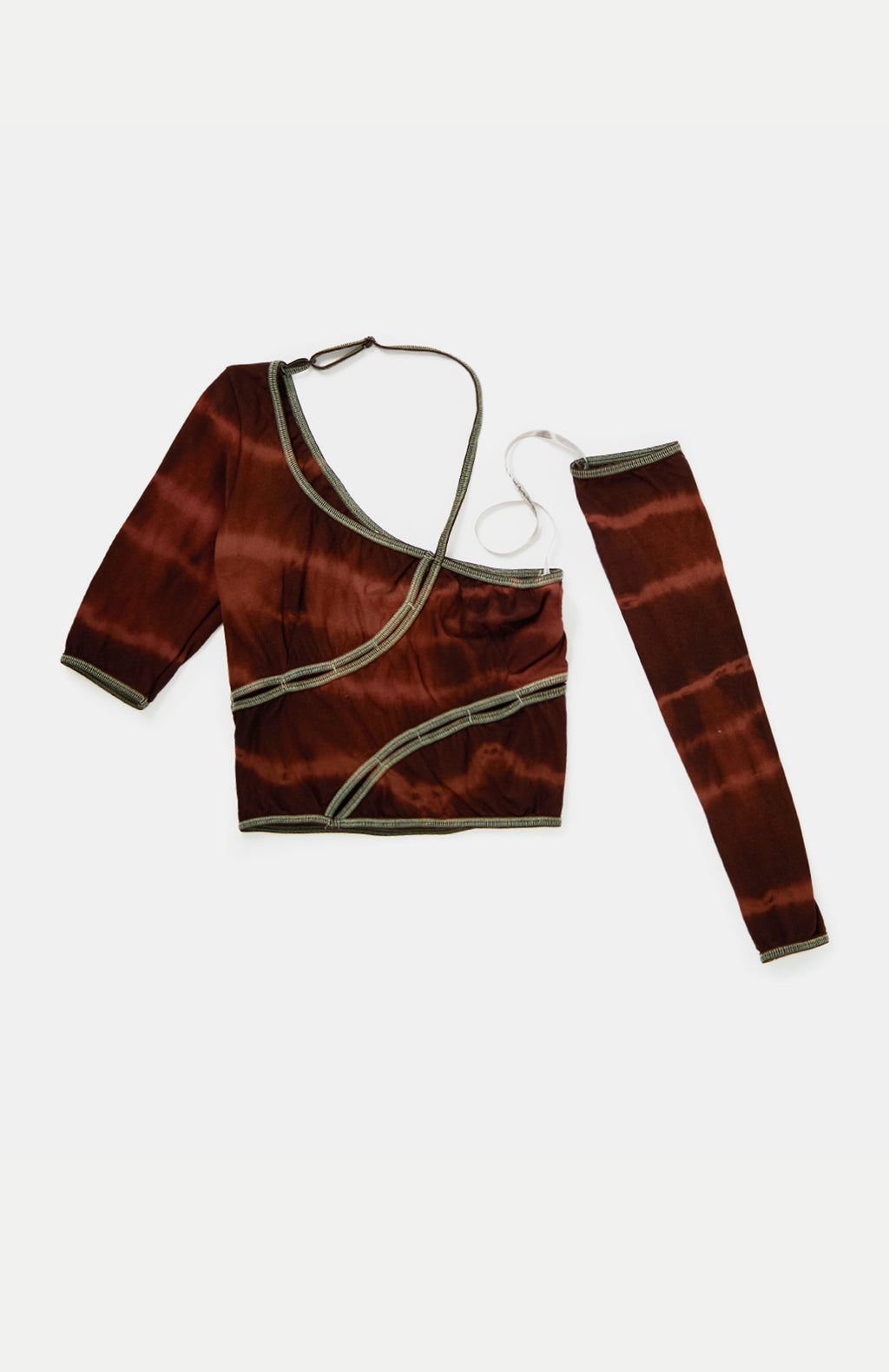 Torched Décolletage Top