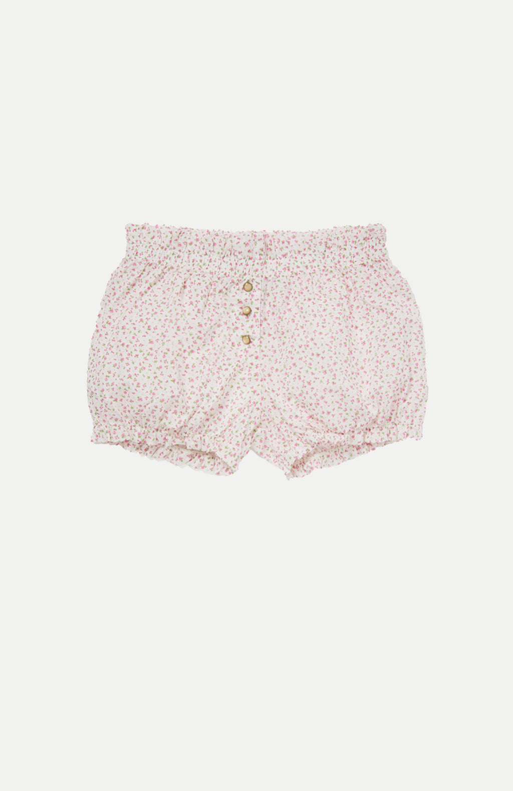 White Floral Bloomers