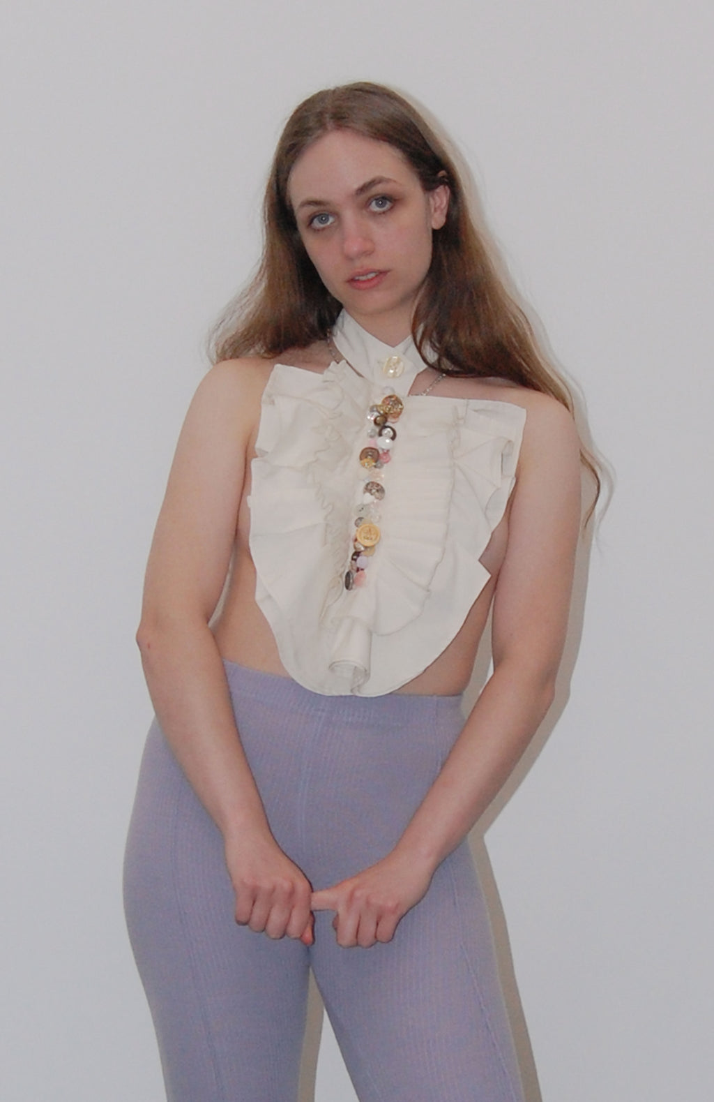 Cream Bubble Skirt – Maroske Peech