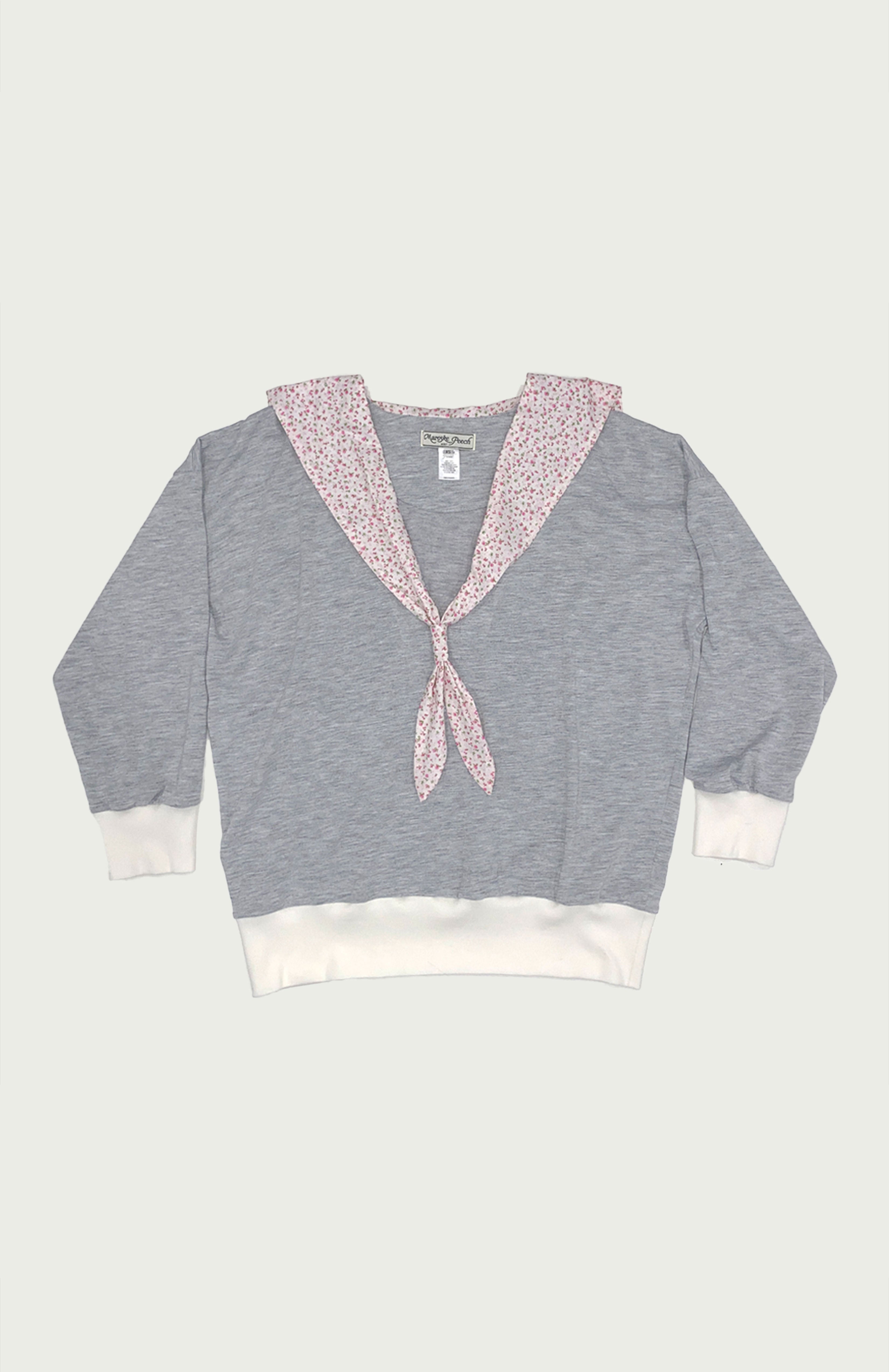 Grey Sailor Sweater