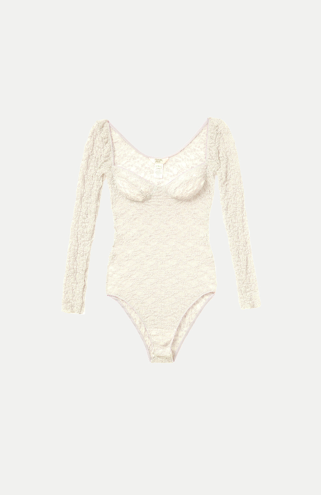 Ivory Lace Leotard