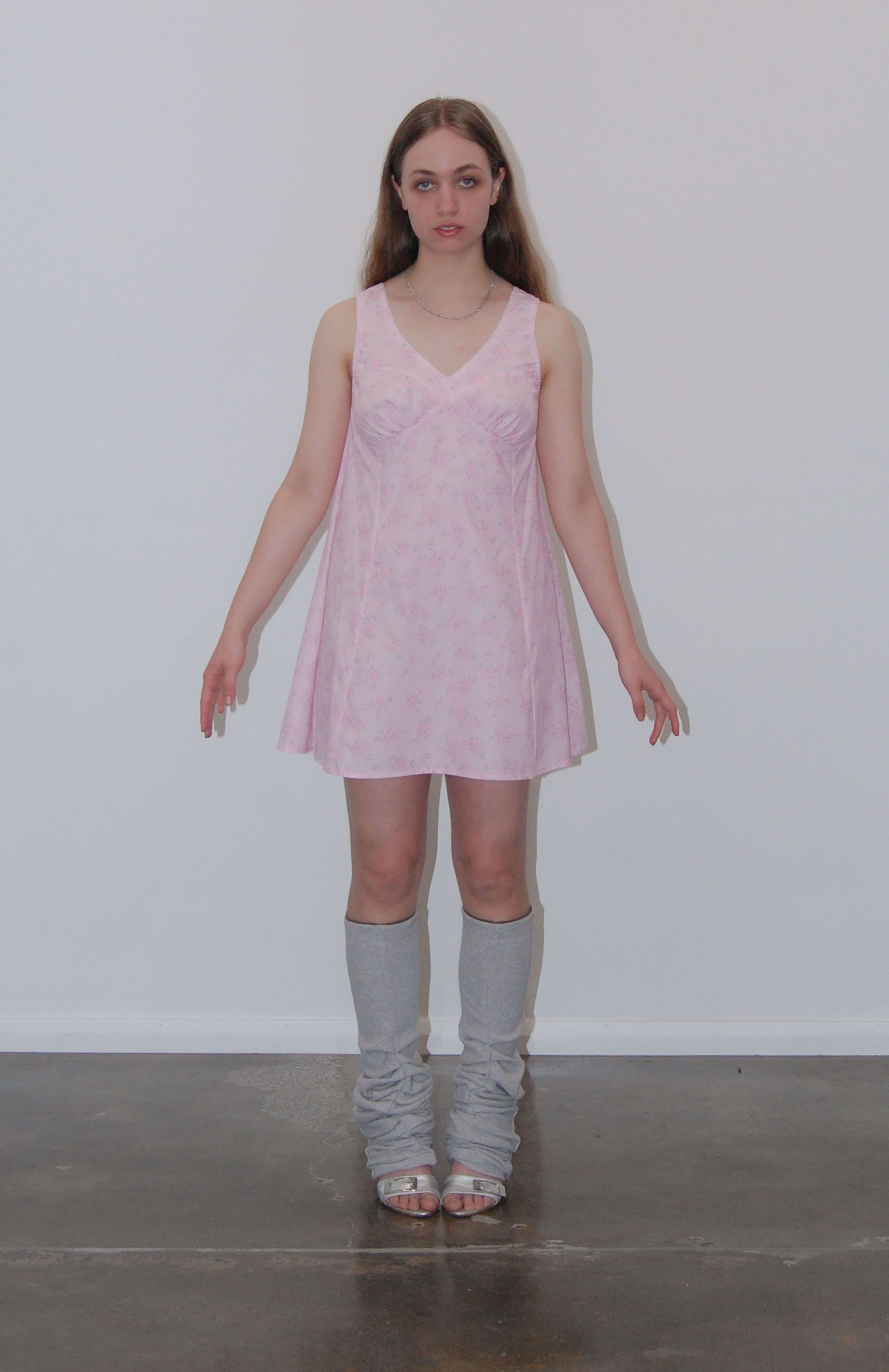 Pink Babydoll Dress – Maroske Peech